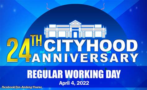 24th cityhood celebration .